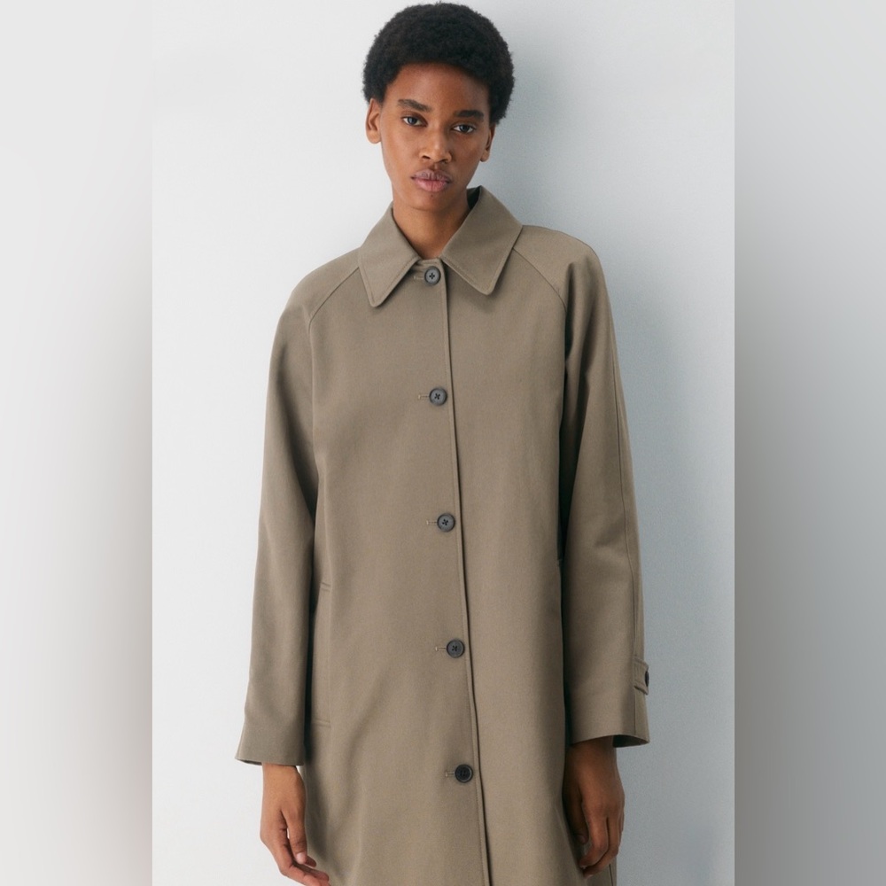 Aritzia Regent Trench Coat - Taupe